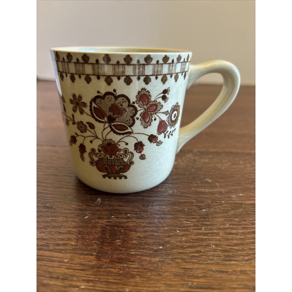 Vintage Staffordshire Johnson‎ Brothers Old Granite 8oz Mug Jamestown England